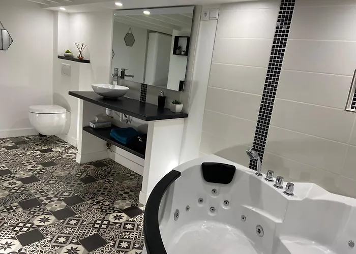 Lh Evasion Loft Pour 2 Avec Balneo Lejlighed Le Havre